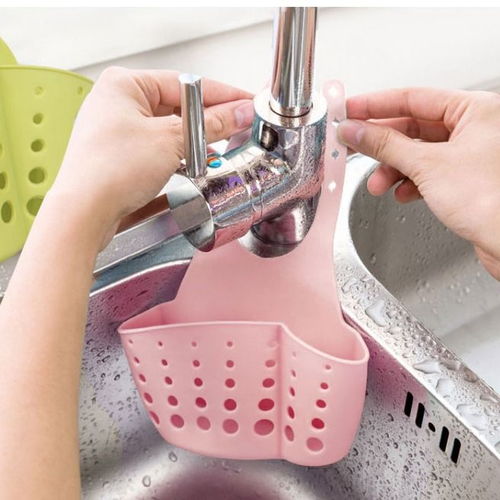 棕色多規(guī)格塑料瀝水籃收納掛籃 廚房與衛(wèi)浴的實(shí)用置物助手